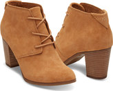 Thumbnail for your product : Toms Wheat Suede Women's Lunata Lace-Up Booties