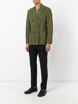 Thumbnail for your product : Gabriele Pasini - double breasted jacket - men - Cotton/Polyester/Spandex/Elastane - 48