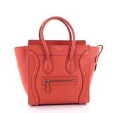 Red Leather Handbag 