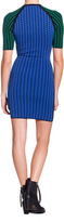 Thumbnail for your product : Torn By Ronny Kobo Gabi Dress - Blue/Green