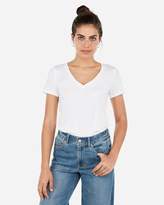 Thumbnail for your product : Express One Eleven Burnout V-Neck Easy Tee