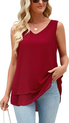 flowy vest tops