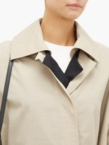 Thumbnail for your product : Jil Sander Belted Canvas Trench Coat - Beige Multi