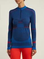 Thumbnail for your product : adidas by Stella McCartney Training Seamless Performance Top - Womens - Blue Multi