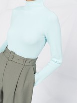 Thumbnail for your product : Helmut Lang Knitted Long Sleeve Roll Neck Top