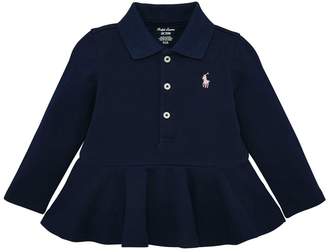 Ralph Lauren Baby Girls Long Sleeve Classic Polo
