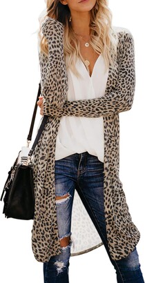 Gray Leopard Print Sweater | Shop the world's largest collection of fashion  | ShopStyle