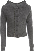 Thumbnail for your product : N°21 N.21 Mohair Wool Wide Neck Cardigan