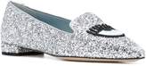 Thumbnail for your product : Chiara Ferragni tFindMeInWonderland glitter slippers