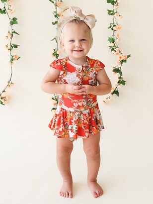 Posh Peanut Baby's & Little Girl's Paulina Cap-Sleeve Bodysuit