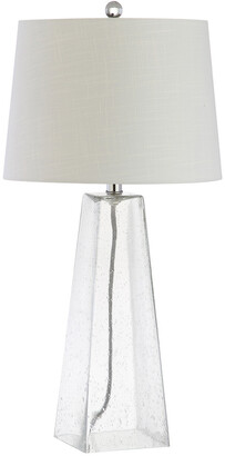 Jonathan Y Designs Dylan 28.5In Glass Led Table Lamp