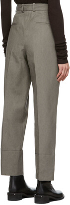 Hope Grey Fold Trousers