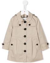 Thumbnail for your product : Burberry Kids Sophia gabardine trench coat