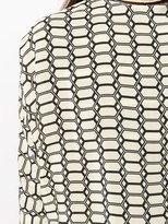 Thumbnail for your product : Plan C Geometric Print Silk Dress