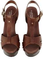 Thumbnail for your product : Kurt Geiger Carvela Katey Leather Wedge Sandal