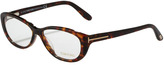 Thumbnail for your product : Tom Ford Soft Rounded Fashion Glasses, Havana