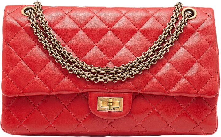 Chanel Pearl Crush Mini Rectangular Flap Bag - Red Shoulder Bags, Handbags  - CHA1009379 | The RealReal