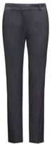 Regular-fit suit trousers in structured stretch wool