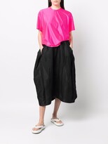 Thumbnail for your product : Comme des Garcons gathered-detail short-sleeve T-shirt