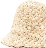 Thumbnail for your product : Ruslan Baginskiy Crochet-Knit Bucket Hat