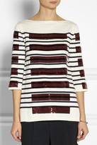 Thumbnail for your product : Marc Jacobs Sequin-embellished cotton-blend sweater
