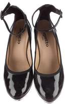 Thumbnail for your product : Repetto Patent Leather Ankle-Strap Pumps