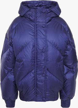 Ienki Ienki Dunlope quilted shell hooded jacket