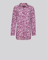 Thumbnail for your product : Jaeger Zebra Print Linen Tunic