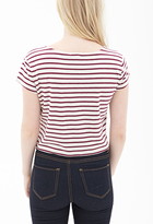 Thumbnail for your product : Forever 21 Bengal Stripe Tee
