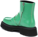 Thumbnail for your product : Gucci Embellished leather ankle boots