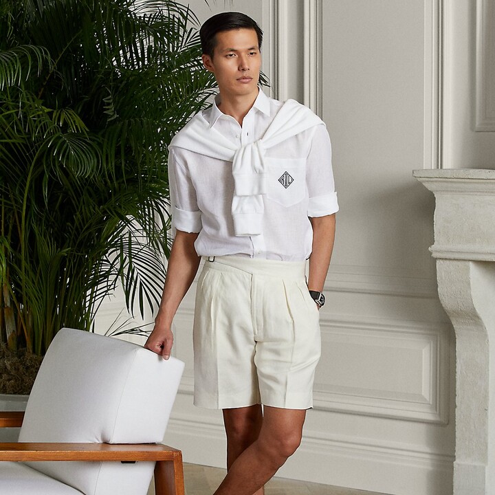 Ralph Lauren Linen Shorts | ShopStyle