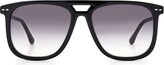Thumbnail for your product : Isabel Marant 56mm Gradient Flattop Sunglasses
