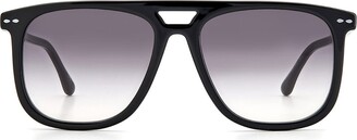 Isabel Marant 56mm Gradient Flattop Sunglasses