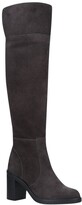 Thumbnail for your product : Kurt Geiger Tring Block Heel Over the Knee Boots, Grey Suede
