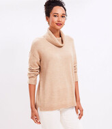 Thumbnail for your product : LOFT Ribtrim Turtleneck Tunic Sweater