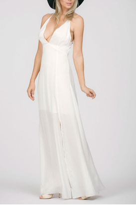 Ark & Co White Maxi Dress