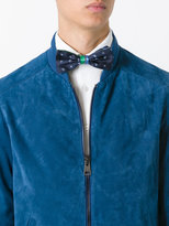 Thumbnail for your product : Canali butterfly print bow tie