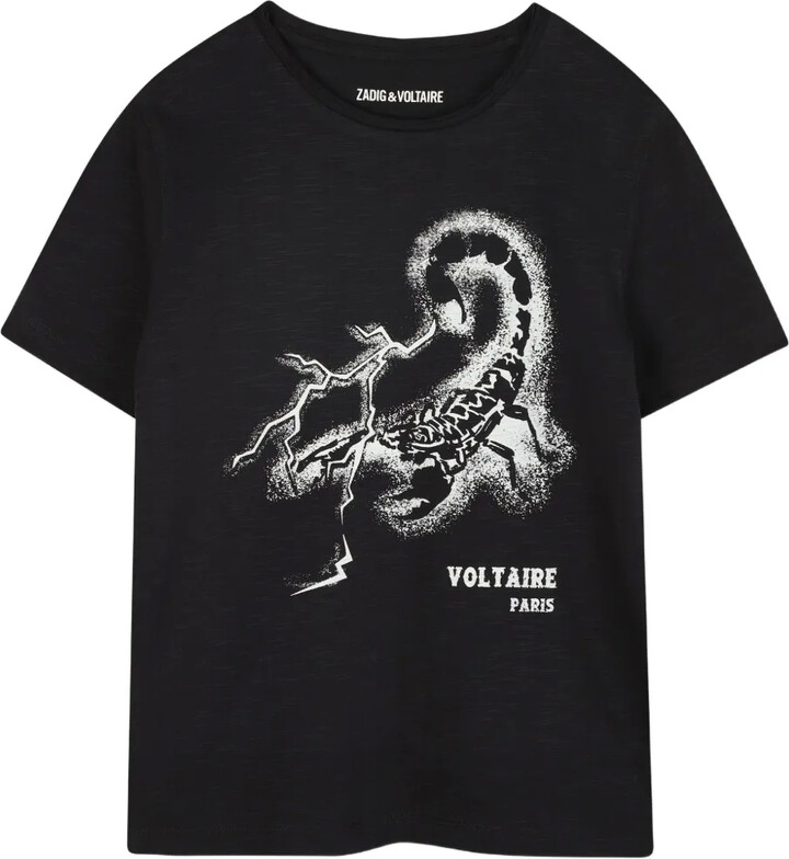 Zadig & Voltaire Kids graphic print T-shirt
