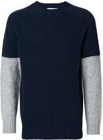 Thumbnail for your product : YMC contrast sleeve sweater