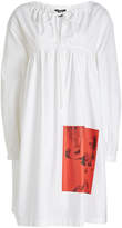 CALVIN KLEIN 205W39NYC Cotton Dress with Print