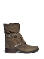 Thumbnail for your product : Nobrand 'Ridge' latch strap leather boots