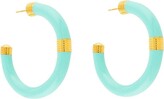 Thumbnail for your product : Aurélie Bidermann Katt hoop earrings
