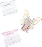 Thumbnail for your product : Capelli New York Kids' Assorted 3-Pack Butterfly Claw Hair Clips