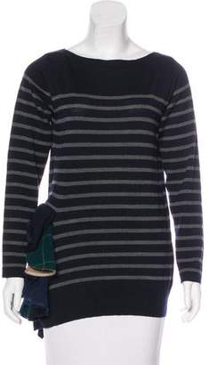 Sacai Striped Wool Sweater