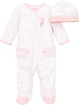 Thumbnail for your product : Little Me Baby Girls Ballerina Coverall with Matching Hat, 2 Piece Set