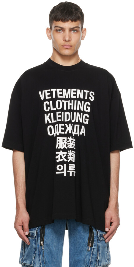 Vetements T Shirt Men | Shop The Largest Collection | ShopStyle