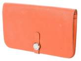 Thumbnail for your product : Hermes Togo Dogon Combined Wallet