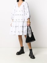 Thumbnail for your product : Cecilie Bahnsen Mirabelle floral-print dress