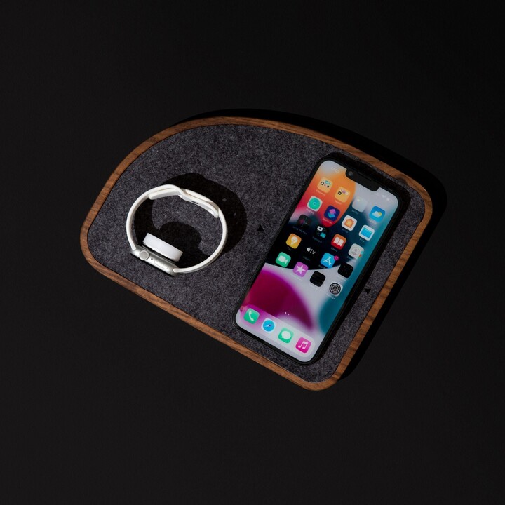 Charging Station - Wireless Charger For Iphone, Apple Airpods & Watch Or Google Pixel Watch. Compatible With Magsafe