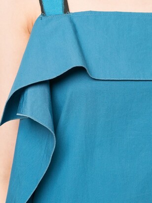 Bottega Veneta Pre-Owned Flap Detail Mini Dress